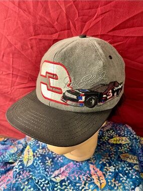 Vintage Sports Image Dale Earnhardt No 3 Goodwrench Snapback Baseball Cap NASCAR